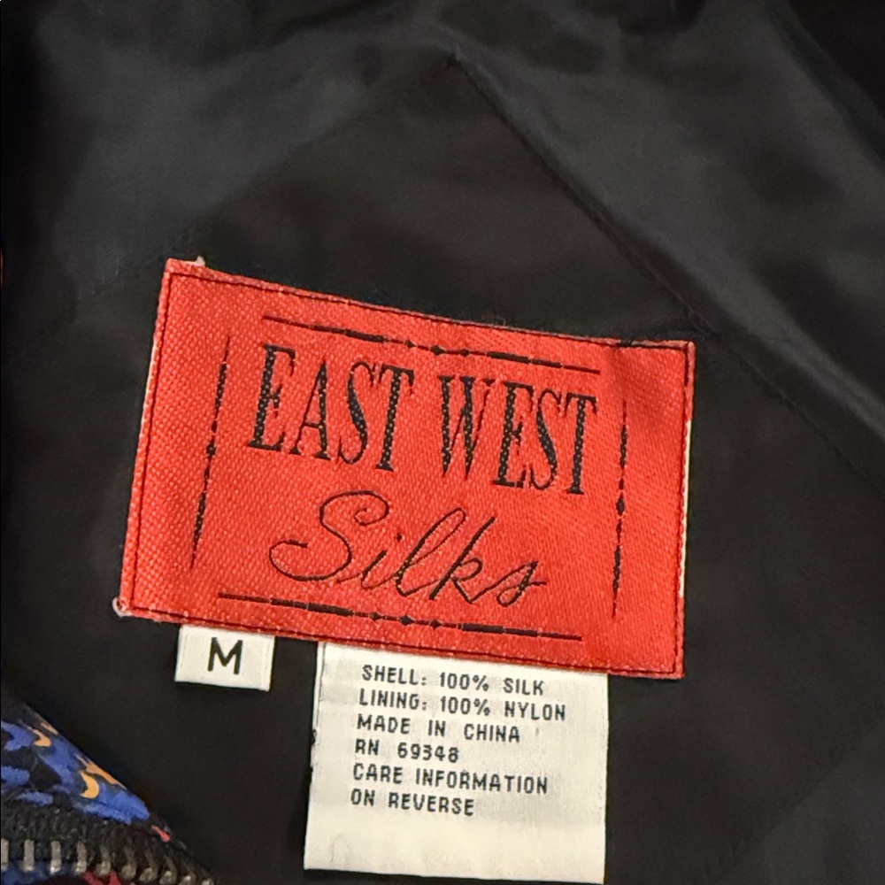 East West Silks bomber native American Jacket